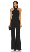 Amanda Uprichard Mezcal Jumpsuit In Black