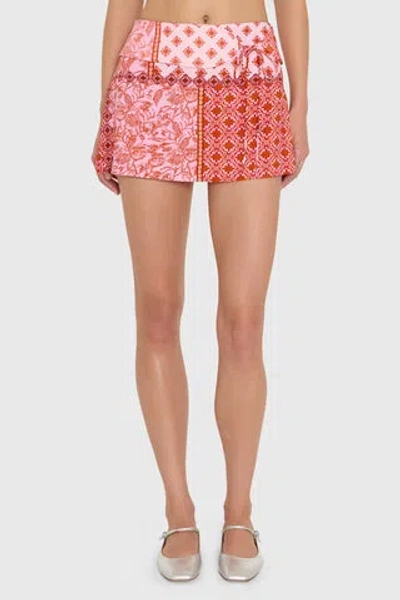 Amanda Uprichard Mila Skort In Red