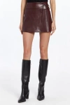 Amanda Uprichard Mila Skort In Russet
