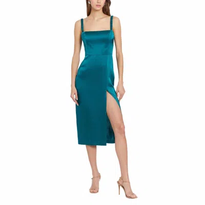 Amanda Uprichard Mileena Dress In Jewel In Blue
