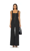 Amanda Uprichard Milo Jumpsuit In Black