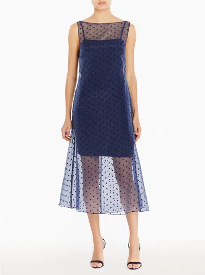 AMANDA UPRICHARD MINATA DRESS IN NAVY