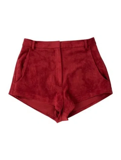 Pre-owned Amanda Uprichard Mini Shorts In Red
