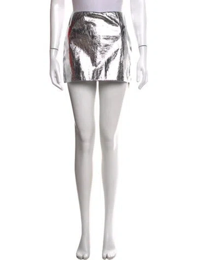 Pre-owned Amanda Uprichard Mini Skirt W/ Tags In Black
