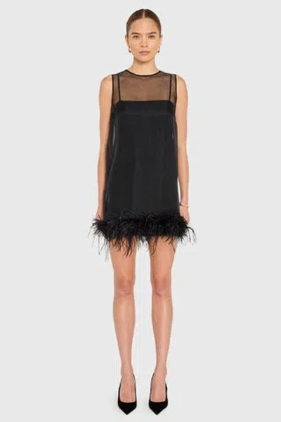 Amanda Uprichard Minnie Dress In Black