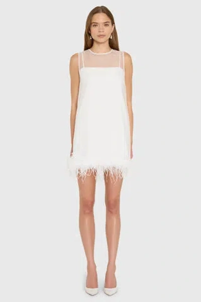 Amanda Uprichard Minnie Dress In White