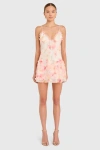 Amanda Uprichard Mirabelle Romper In Multi