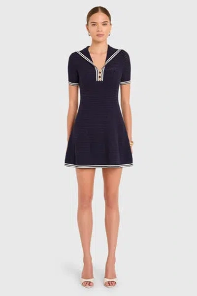 Amanda Uprichard Monique Dress In Blue