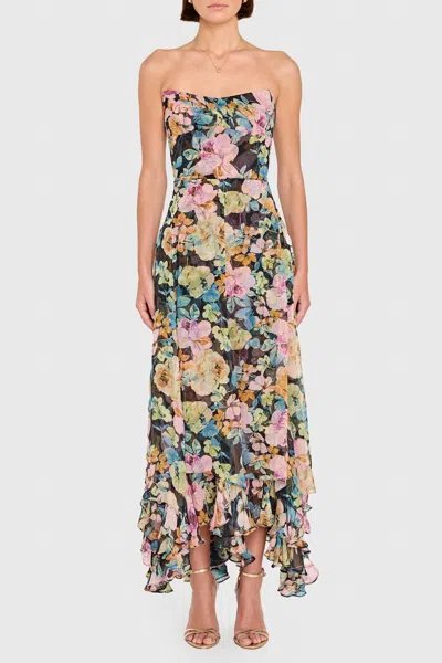 AMANDA UPRICHARD MONTEREY MAXI DRESS IN LISBOA PRINT