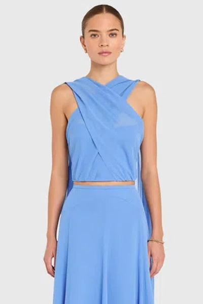 Amanda Uprichard Monterey Top In Blue
