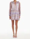 Amanda Uprichard Moxie Mini Dress In Lilac In Purple