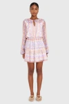 Amanda Uprichard Moxie Dress In Pink
