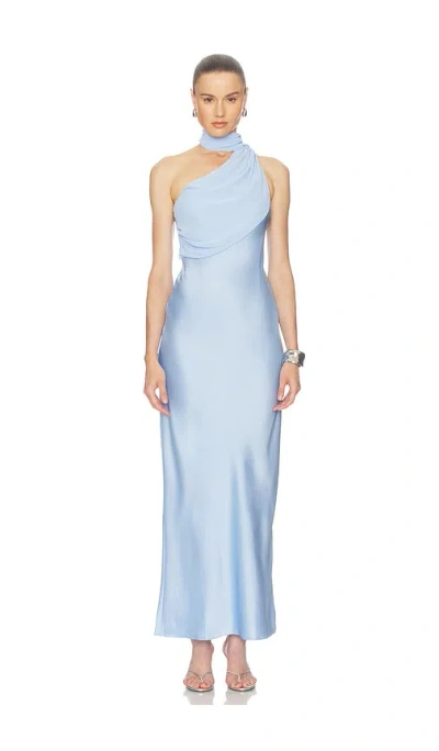 Amanda Uprichard Myra Dress In Blue