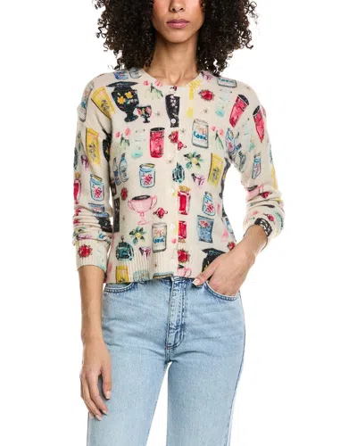 Amanda Uprichard Nancy Alpaca & Wool-blend Cardigan In White