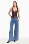 Amanda Uprichard Nia Top In Russet