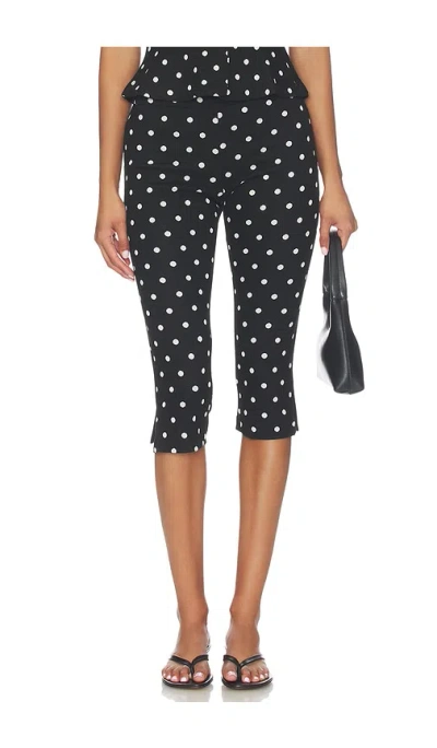 Amanda Uprichard Nico Capri Pants In Multi