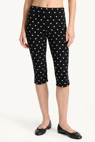 Amanda Uprichard Nico Capri Pants In Black