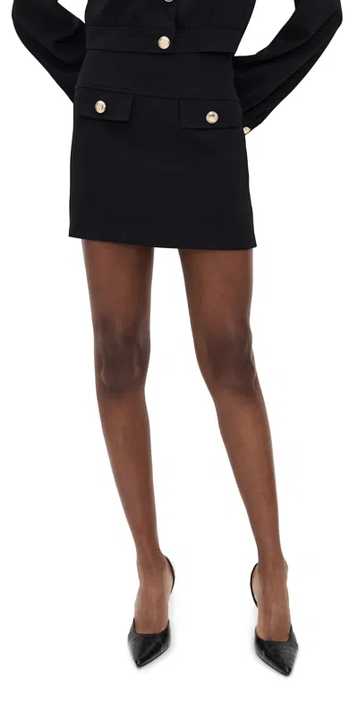 Amanda Uprichard Nina Skirt In Black