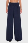 Amanda Uprichard Noho Pants In Blue
