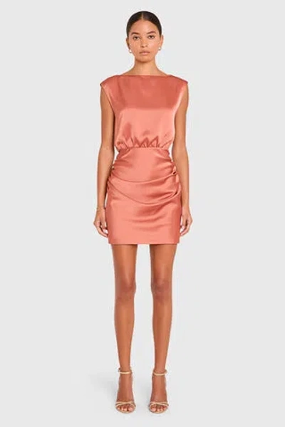 Amanda Uprichard Nora Dress In Pink