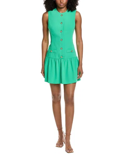 Amanda Uprichard Oaklyn Mini Dress In Green