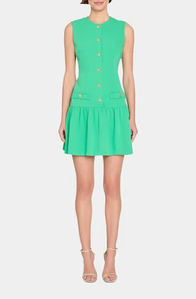 Amanda Uprichard Oklyn Dress In Mantis In Green