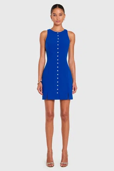 Amanda Uprichard Oliviera Dress In Blue