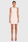 Amanda Uprichard Oliviera Dress In Gray