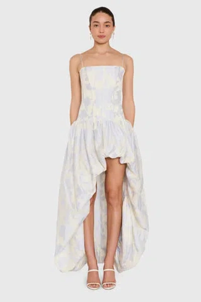 Amanda Uprichard Ophelia Maxi In Blue