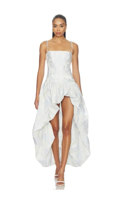 Amanda Uprichard Ophelia Maxi Dress In White