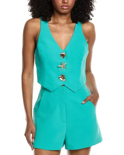 Amanda Uprichard Paltrow Vest In Green