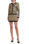 Amanda Uprichard Paxton Jacket In Black