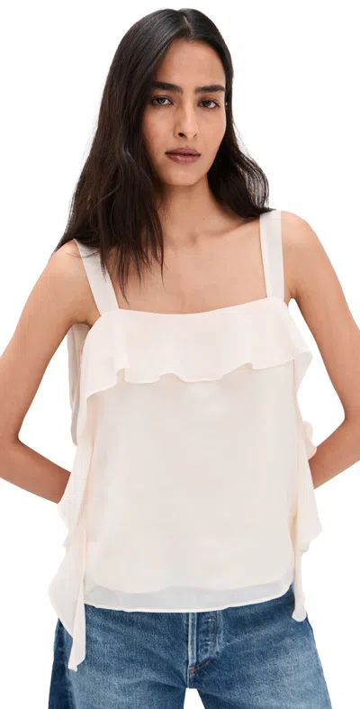 AMANDA UPRICHARD PINOT TOP ANTIQUE WHITE