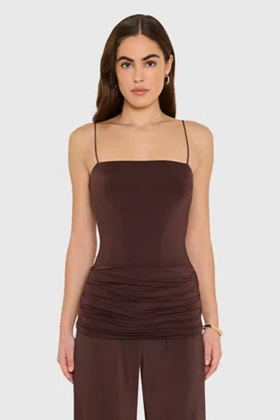 Amanda Uprichard Pippa Top In Brown