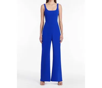 Amanda Uprichard Pititto Jumpsuit In Blue
