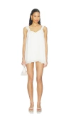Amanda Uprichard Polly Romper In Multi