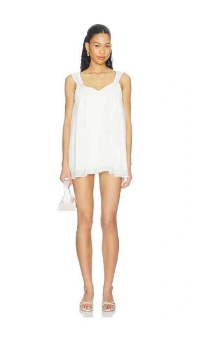 Amanda Uprichard Polly Romper In Multi