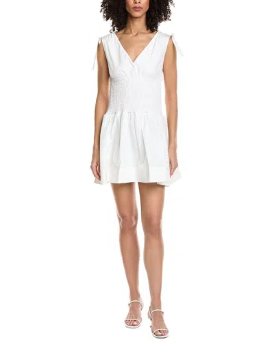Amanda Uprichard Prescott Mini Dress In White