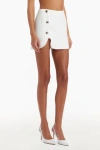 Amanda Uprichard Puzzle Skort In Ivory