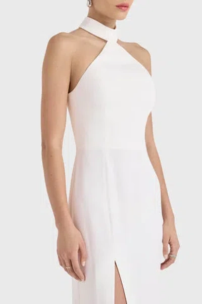 Amanda Uprichard Queen Maxi Gown In Ivory