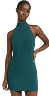 Amanda Uprichard Quinn Dress Conifer In Conifer