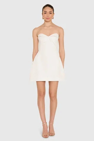 Amanda Uprichard Rachelle Dress In White