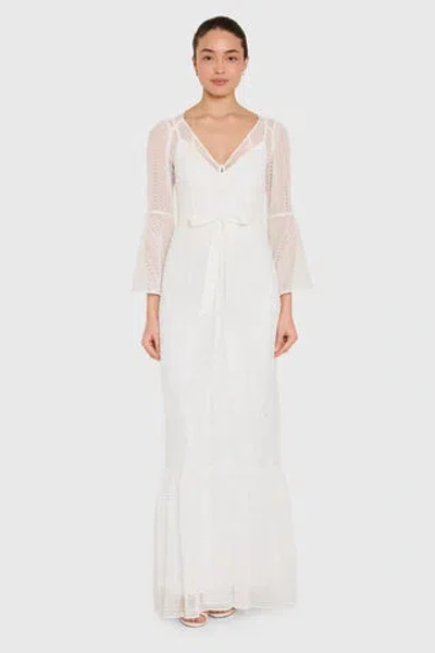 Amanda Uprichard Raina Maxi In White