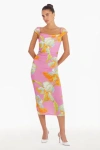 Amanda Uprichard Rebecca Dress In Calypso