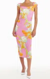 Amanda Uprichard Rebecca Dress In Multi