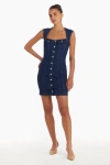 Amanda Uprichard Reeves Dress In Heritage Wash