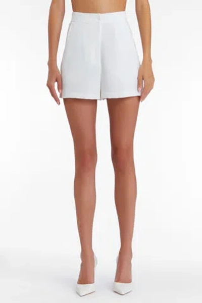 Amanda Uprichard Reeves Shorts In Ivory