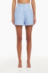 Amanda Uprichard Reeves Shorts In Powder Blue