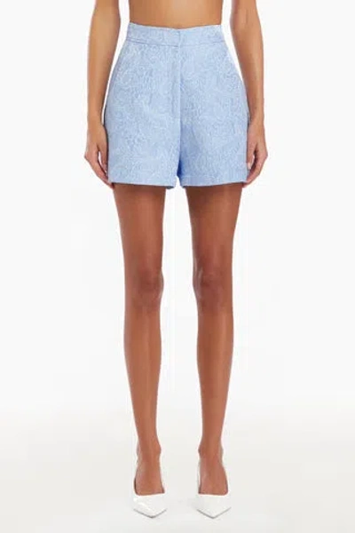 Amanda Uprichard Reeves Shorts In Powder Blue