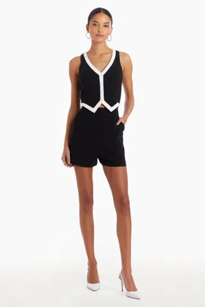 Amanda Uprichard Regan Romper In Multi